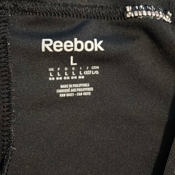 Reebok women’s straight leggings Black Pants - Picture 5 of 14